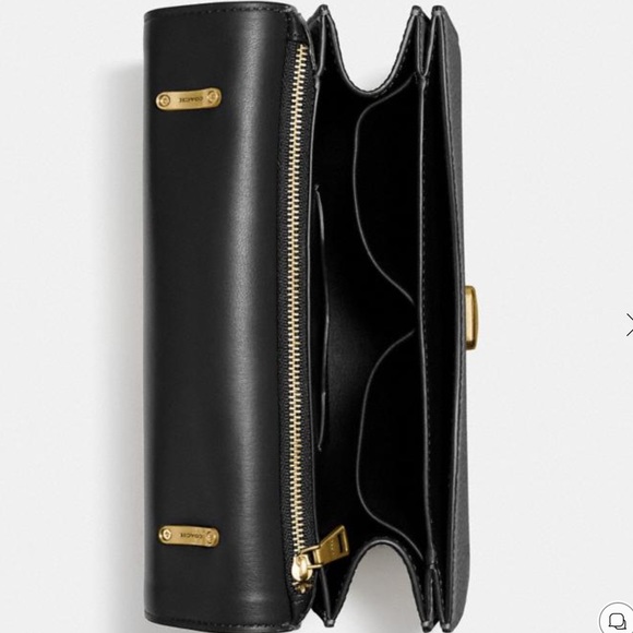 Coach Soft Pebbled Leather High End Alie Bag New - Picture 3 of 10